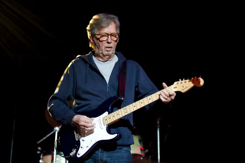 Eric Clapton will perform in Liverpool on Saturday