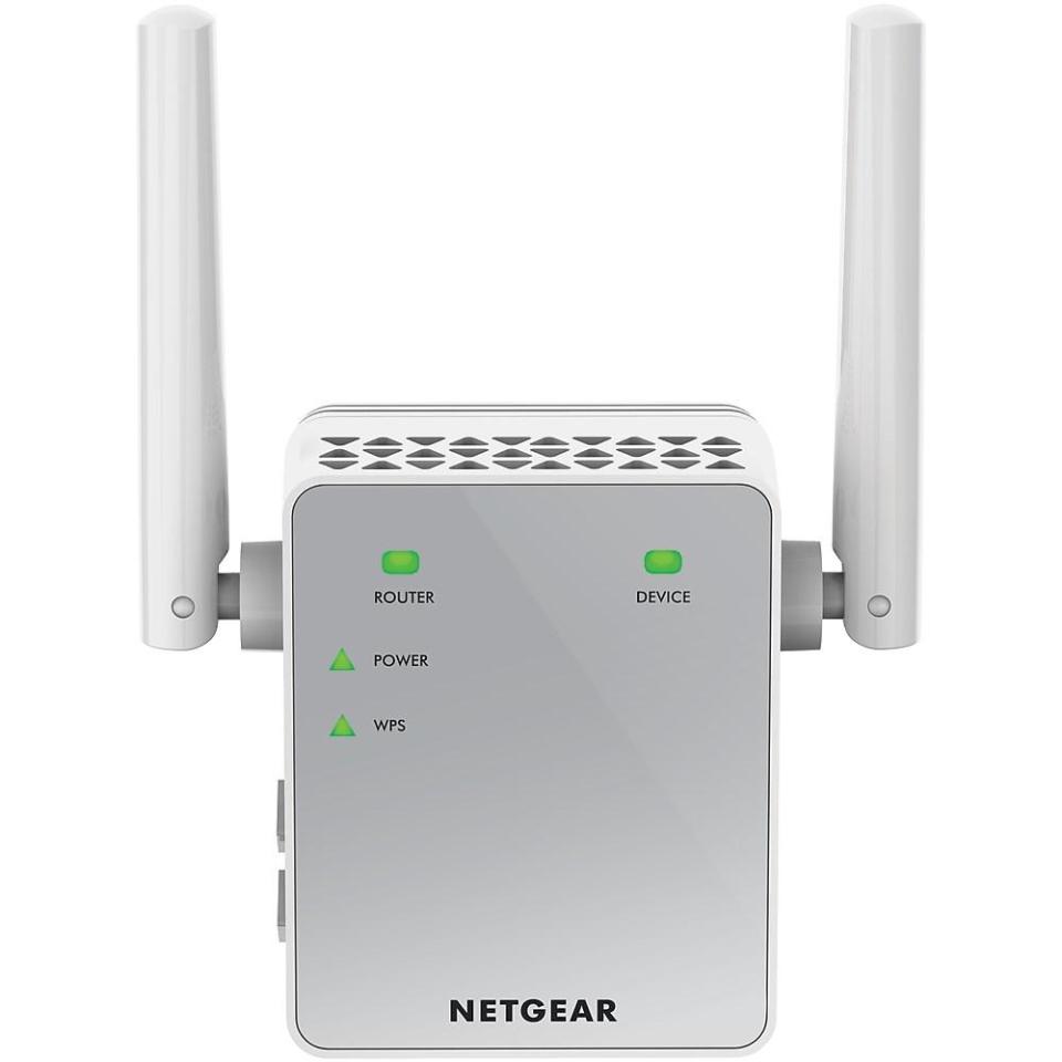 The Netgear AC750 Wi-Fi Range Extender - Essentials Edition ($39)  can help you bring life to W-Fi ‘dead zones’ in your place.