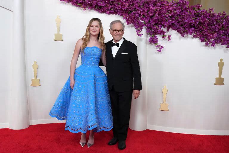 Eve Gavigan y Steven Spielberg