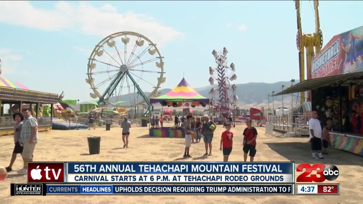 Tehachapi Mountain Festival starts Friday