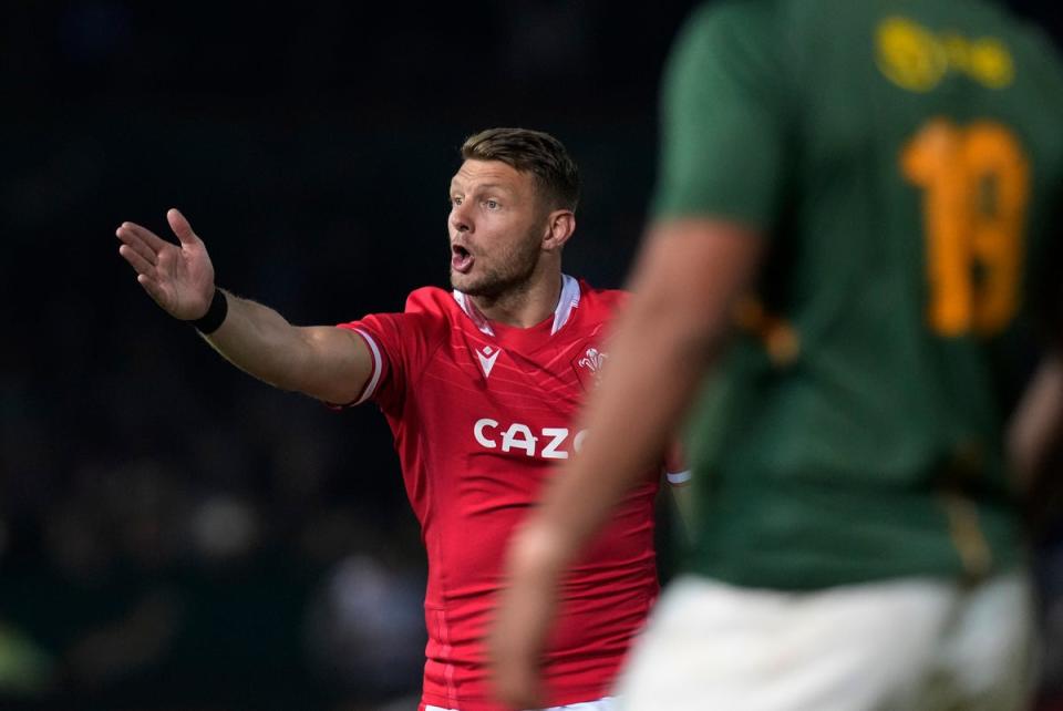 Dan Biggar saw his Wales team suffer an agonising defeat against South Africa (Themba Hadebe/AP) (AP)