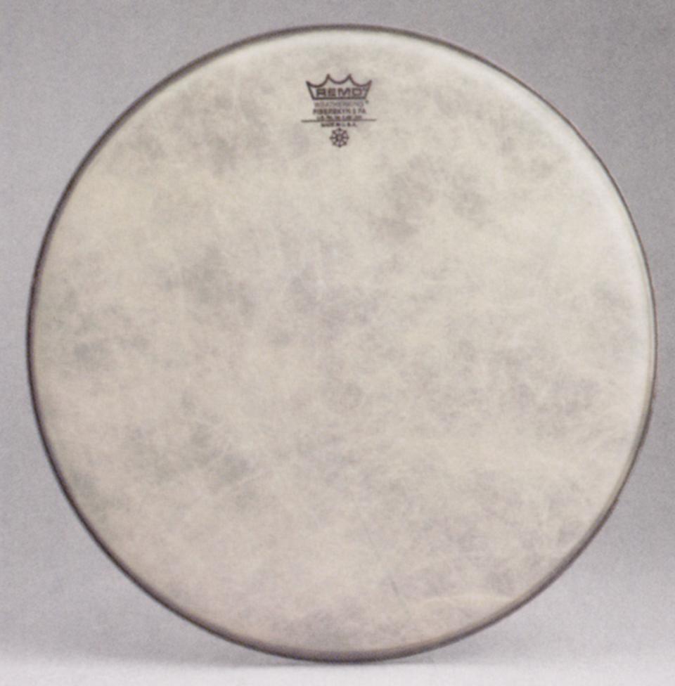 Remo sells a full line of drums and accessories, including drumheads, pictured, which helped launch the company several decades ago.