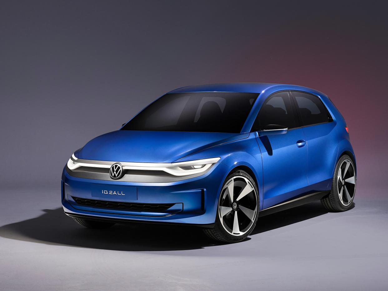 The Volkswagen ID. 2all concept car