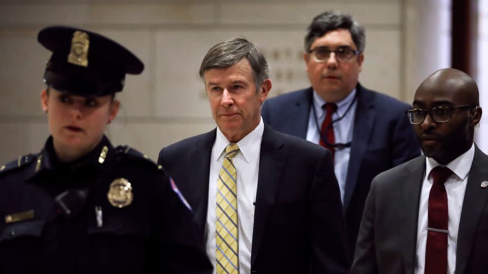 Then-acting Director of National Intelligence Joseph Maguire at the US Capitol on January 8, 2020. - Drew Angerer/Getty Images