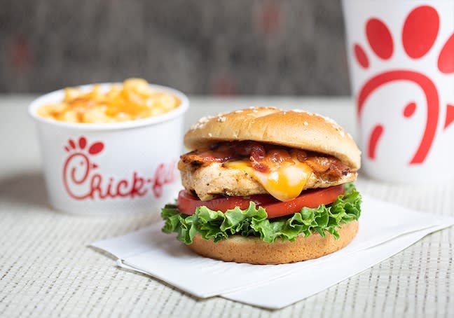 Chick-fil-A launch in SG - Chick fil a sandwich