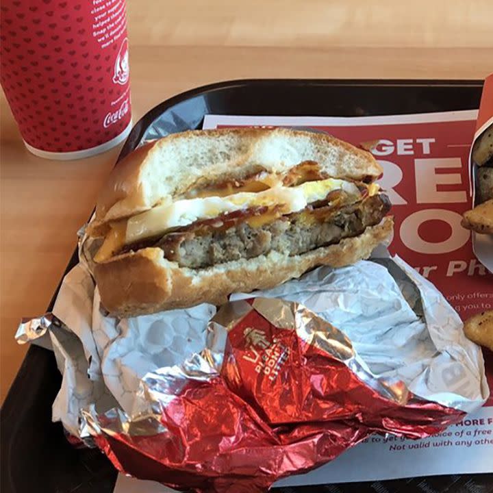 Wendy's breakfast