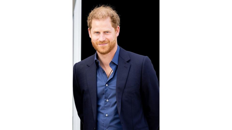 Prince Harry smiling at Invictus Games 2022