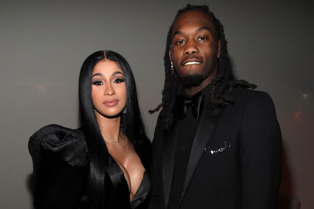 Kevin Mazur/Getty Cardi B and Offset