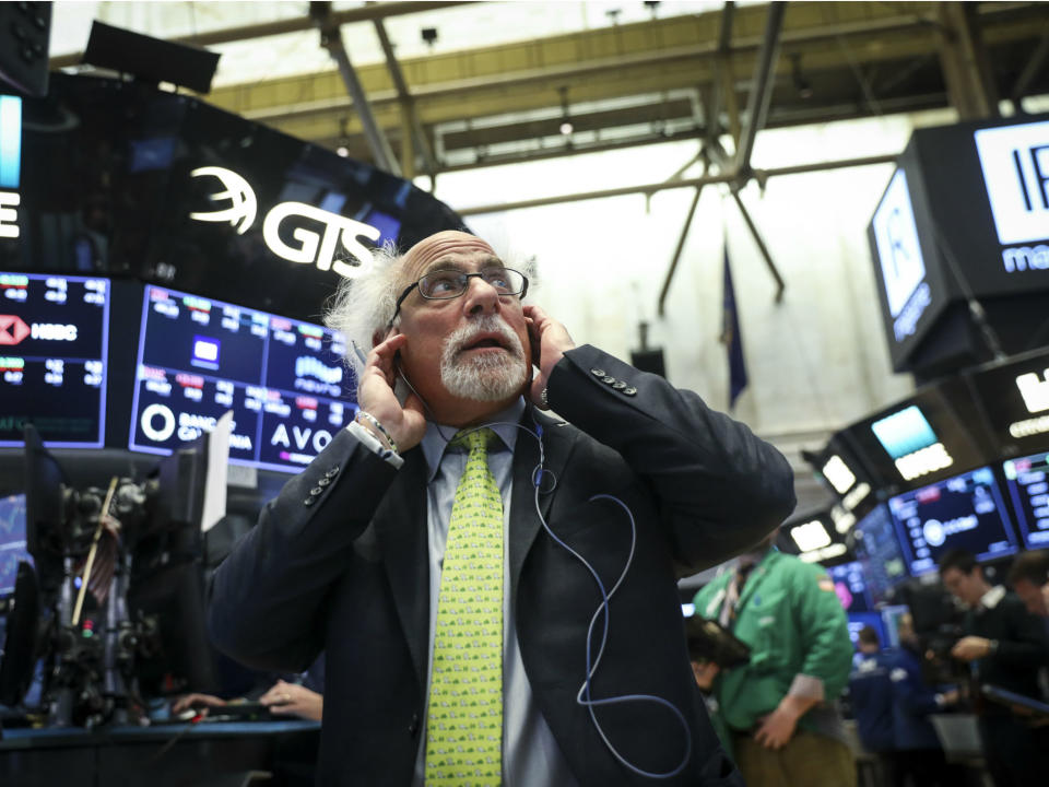 The Dow has dropped more than 1,100 points in two days: Drew Angerer/Getty Images