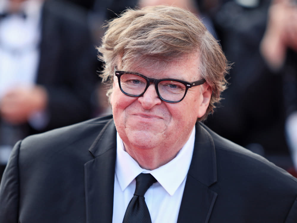 Filmemacher Michael Moore ist einer der wortstärksten Kritiker von Donald Trump. (Bild: Koffel/Imagecollect.com)