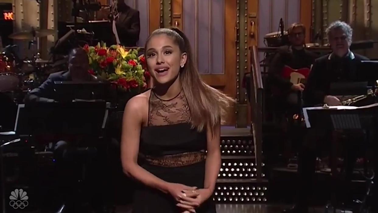 Ariana Grande &#39;Not a Feminist&#39; Song and Scandal SNL Monologue