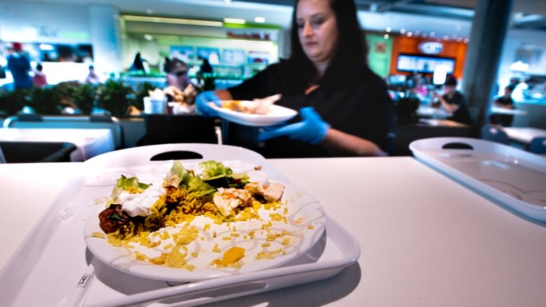 How one Canadian food court eliminated 117 bags of garbage a day