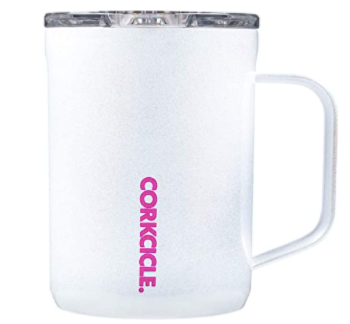 Corkcicle 16oz Coffee Mug - Triple-Insulated Stainless Steel Cup with Handle