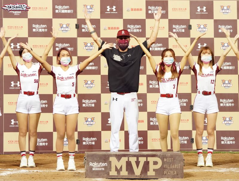 ▲歐飛登奪MVP。（圖／樂天提供）