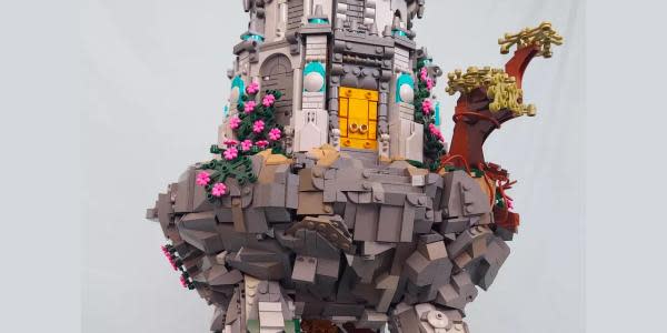 Crean un Mausoleo Errante de ELDEN RING en LEGO y desearíamos que fuera un set oficial