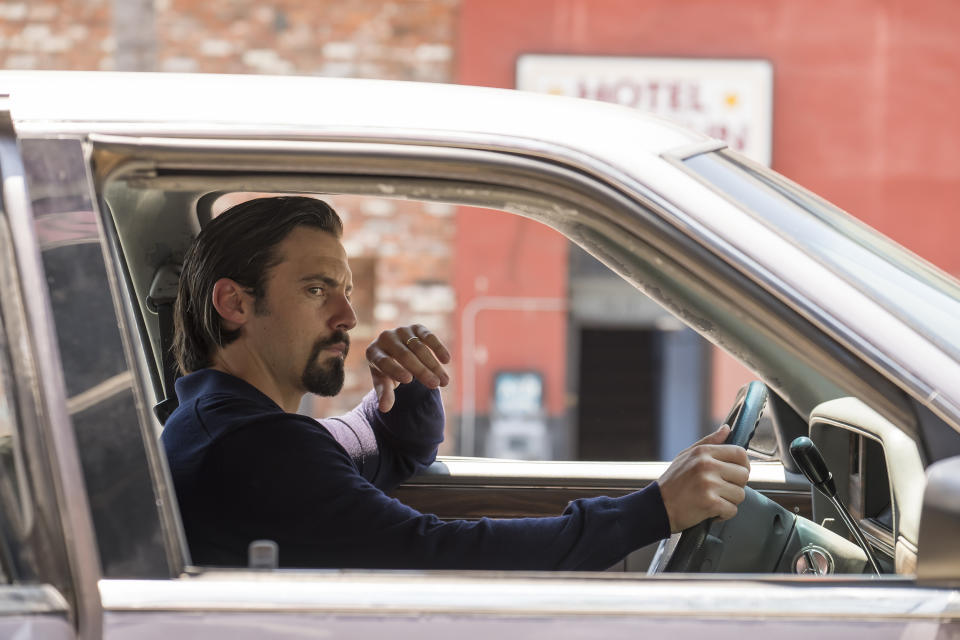 Milo Ventimiglia as Jack Peason in NBC’s <i>This Is Us</i>. (Photo: Ron Batzdorff/NBC)