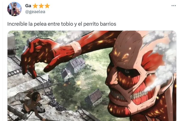Los mejores memes de la pelea entre Tobio y “Perrito” Barrios en Huracán vs. San Lorenzo