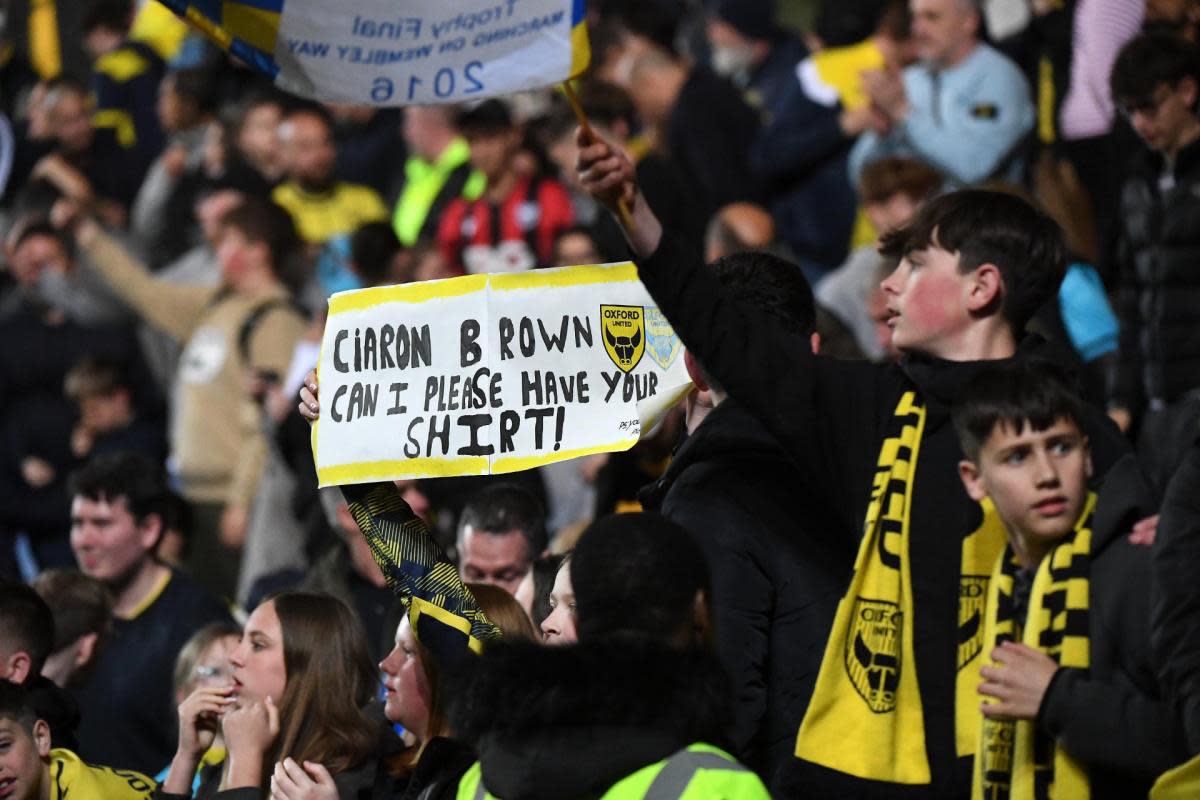 Oxford United fans enjoyed a night to remember at Grenoble Road <i>(Image: Mike Allen)</i>