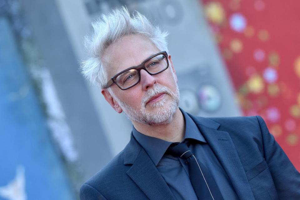 James Gunn at the “Suicide Squad” event on the red carpet