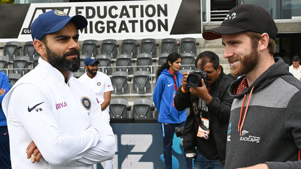 Virat Kohli averaged just 9.5 runs across four innings in New Zealand. Pic: Getty
