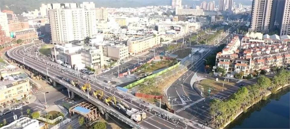 47年歷史九如陸橋拆除　改建平面道路估2026完工