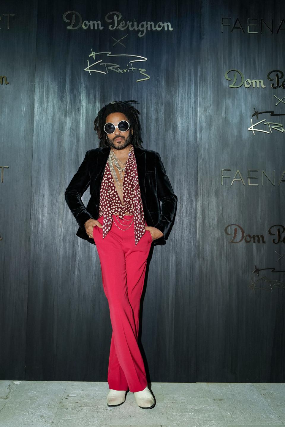 <h1 class="title">Dom Perignon’s Last Supper party :Hosted by Lenny Kravitz & Alan Faena</h1><cite class="credit">Photographer: Benjamin Lozovsky/BFA.com</cite>