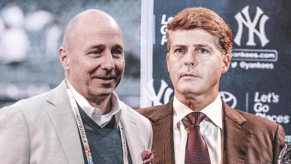 Hal Steinbrenner and Brian Cashman