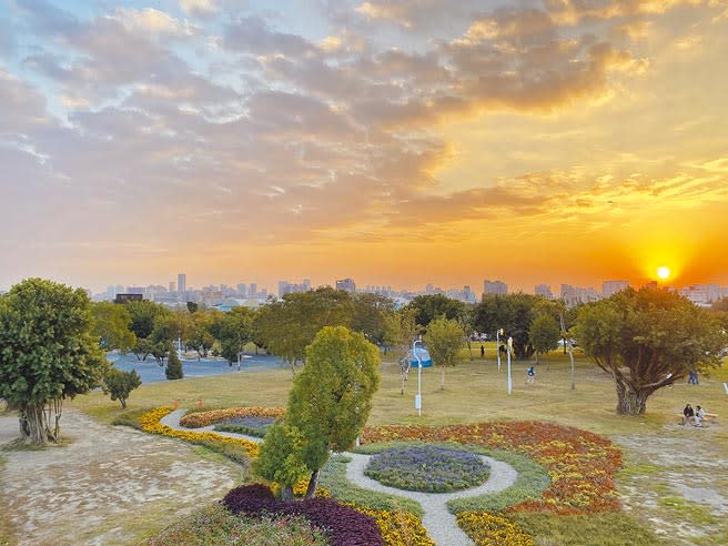 中央公園開幕後，水湳房市更夯。（圖／黃繡鳳）