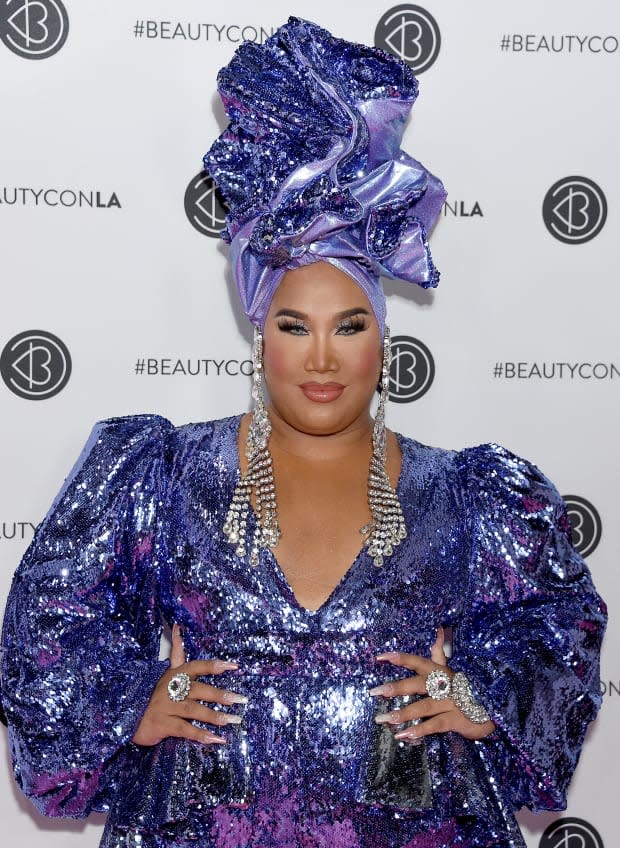 YouTuber PatrickStarr at BeautyCon LA. 