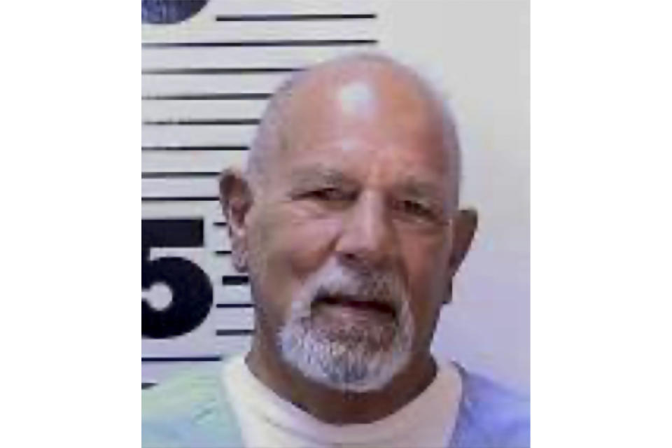 This June 22, 2018 photo provided by the California Department of Corrections and Rehabilitation shows Anthony Sully, a former California police officer who turned serial killer and was on death row after being convicted of murdering six people in the 1980s. Sully, died Friday, Sept. 8, 2023, at a medical facility outside the San Quentin Rehabilitation Center, where he had been housed for decades, according to the California Department of Corrections and Rehabilitation. (California Department of Corrections and Rehabilitation via AP)