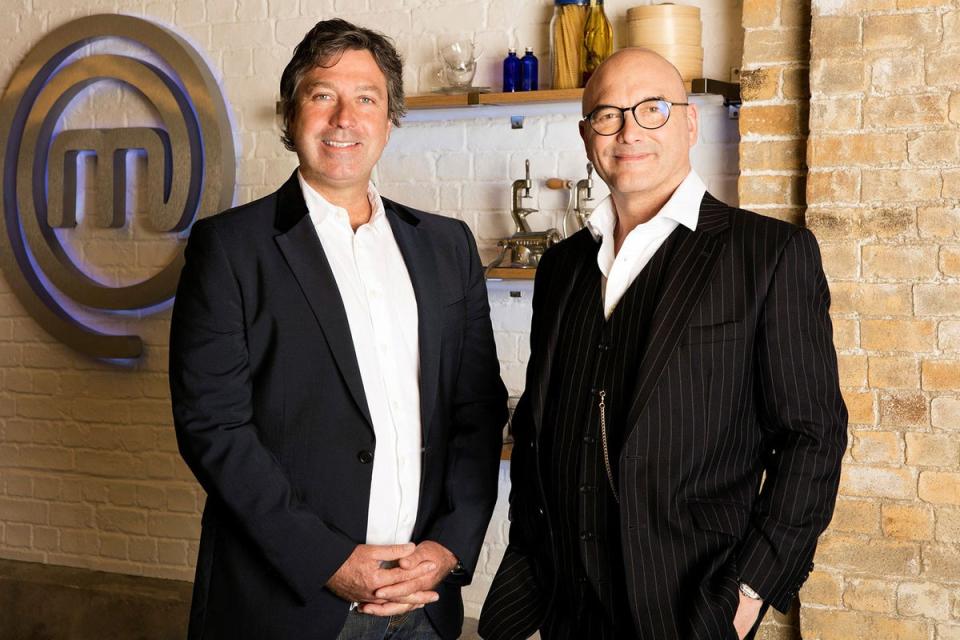 Torode and MasterChef co-host Gregg Wallace recently received MBEs for their services to food (BBC/Shine TV/Cody Burridge)