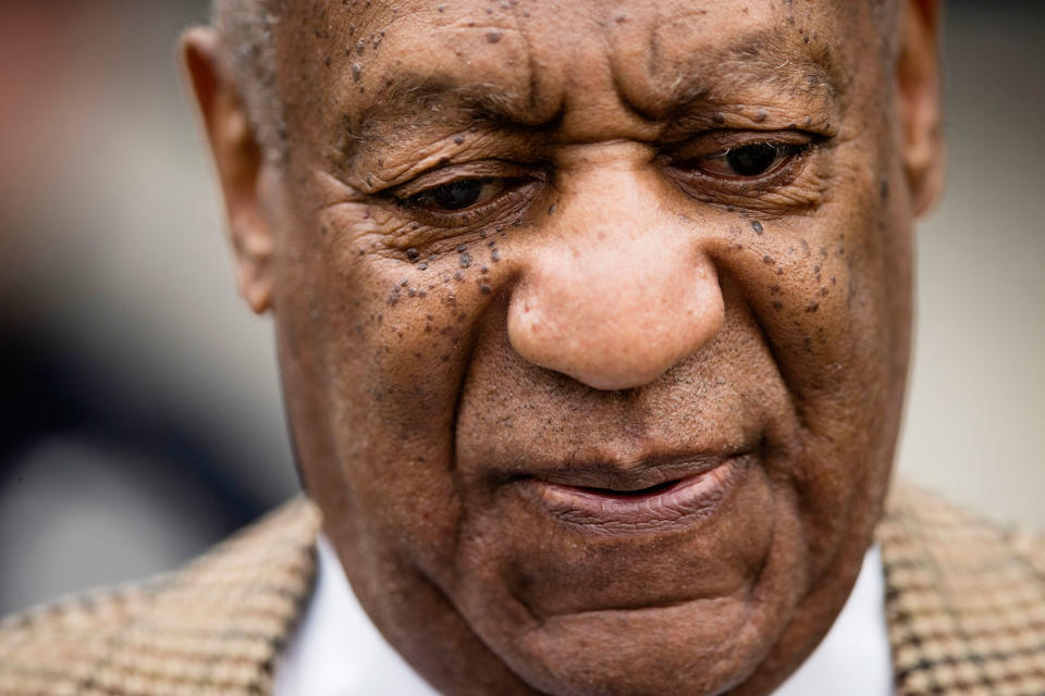 Bill Cosby arrives to court in Norristown, Pa.