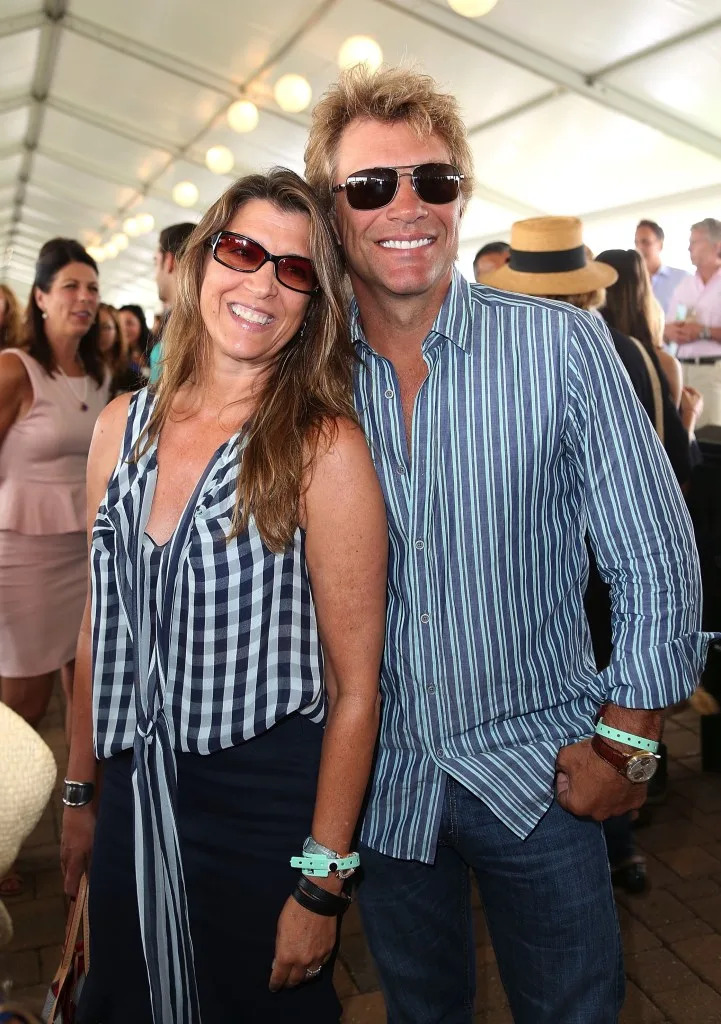 Jon Bon Jovi and wife Dorothea Hurley in 2013. Getty Images