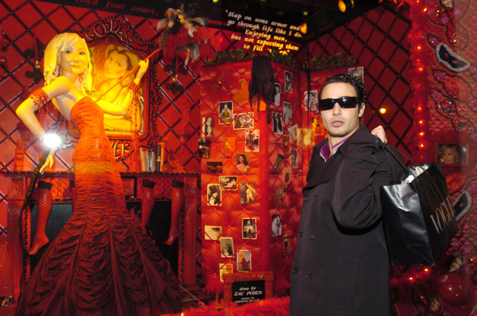 Zac Posen during Barneys New York Holiday Windows 2003 Fairytales and the City at Barneys New York in New York City, New York, United States. (Photo by Dimitrios Kambouris/WireImage)