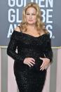 <p>US actress Jennifer Coolidge arrives for the 80th annual Golden Globe Awards at The Beverly Hilton hotel in Beverly Hills, California, on January 10, 2023. (Photo by Frederic J. Brown / AFP) (Photo by FREDERIC J. BROWN/AFP via Getty Images)</p> 