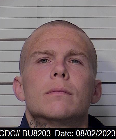 Mugshot of John Patch pictured. Patch was convicted of second-degree murder, as well as other charges, in San Diego County. (California Department of Corrections and Rehabilitation)