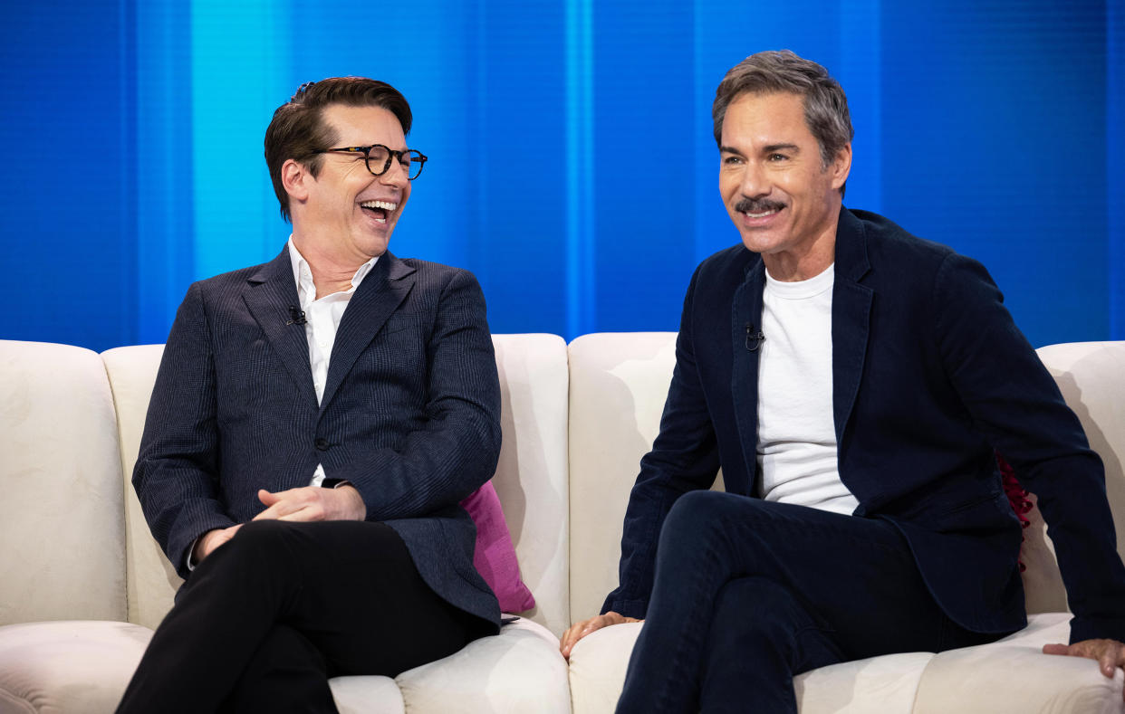 Sean Hayes and Eric McCormack (Nathan Congleton / TODAY)