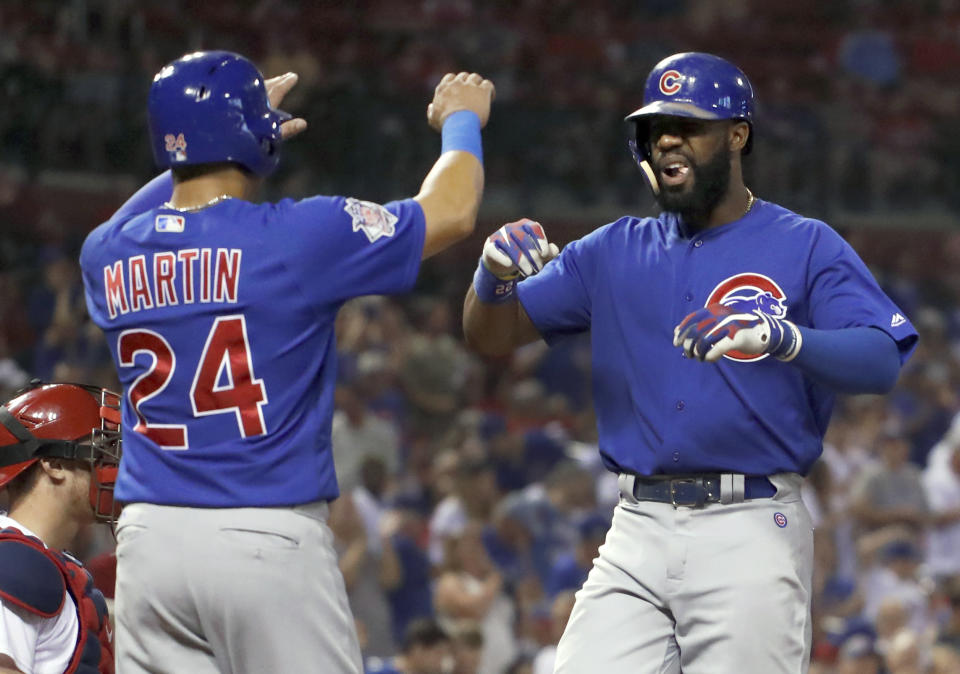 The Cubs are hoping to get in Wednesday night. (AP Photo/Jeff Roberson)