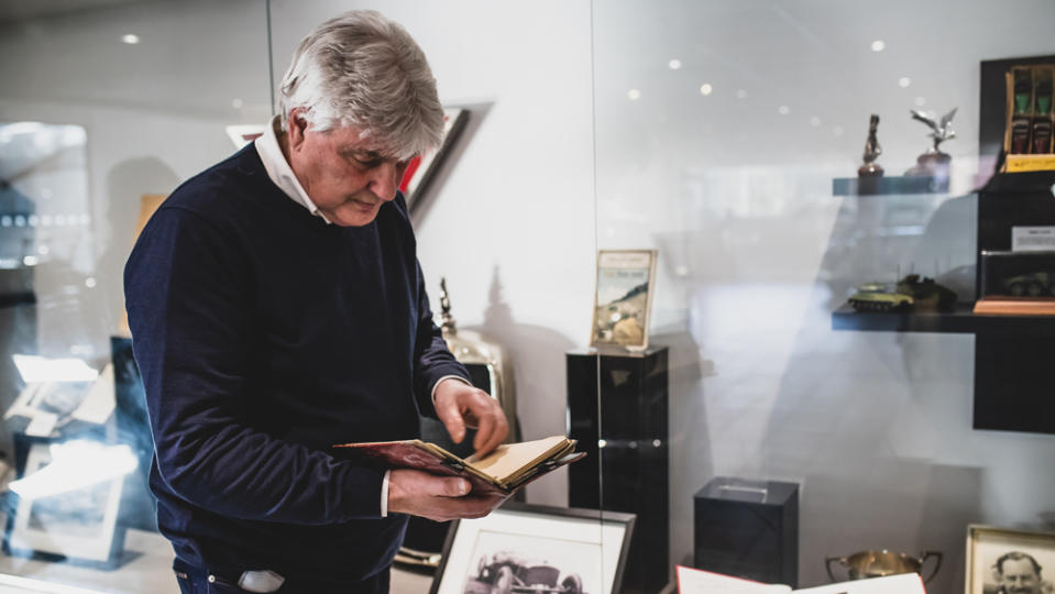 Alan Stotes, owner of the Alvis Car Company.