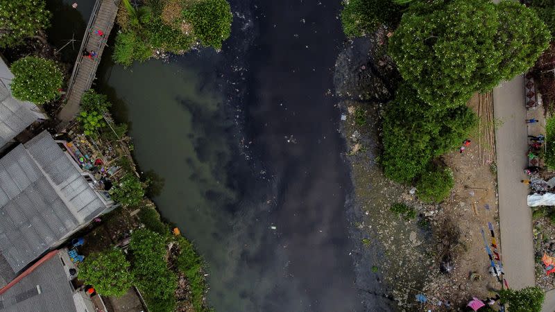 The Wider Image: Seen from the sky: polluted waters around the world