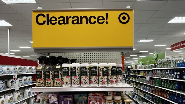 target clearance aisle