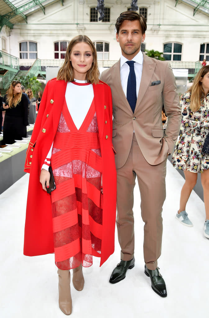 Olivia Palermo and Johannes Huebl