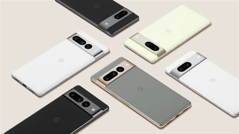 Pixel 7推出曜石黑、雪花白、香茅綠三款顏色，售價新台幣$18,990元起；Pixel 7 Pro推出曜石黑、雪花白、霧灰色三款顏色，售價新台幣$26,990元起。（圖／品牌業者提供）