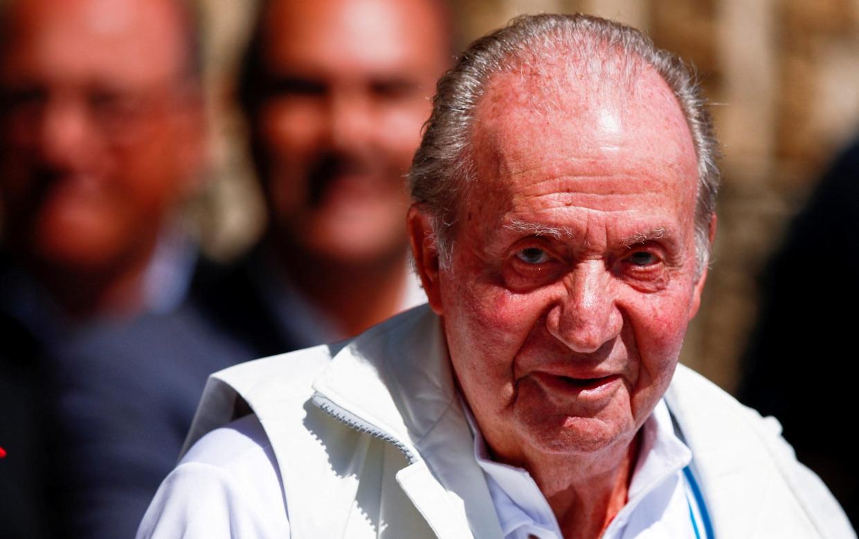 Judges ruled Juan Carlos had immunity from harassment claims made against him by Corinna zu Sayn-Wittgenstein-Sayn while he was monarch - Pedro Nunes/Reuters