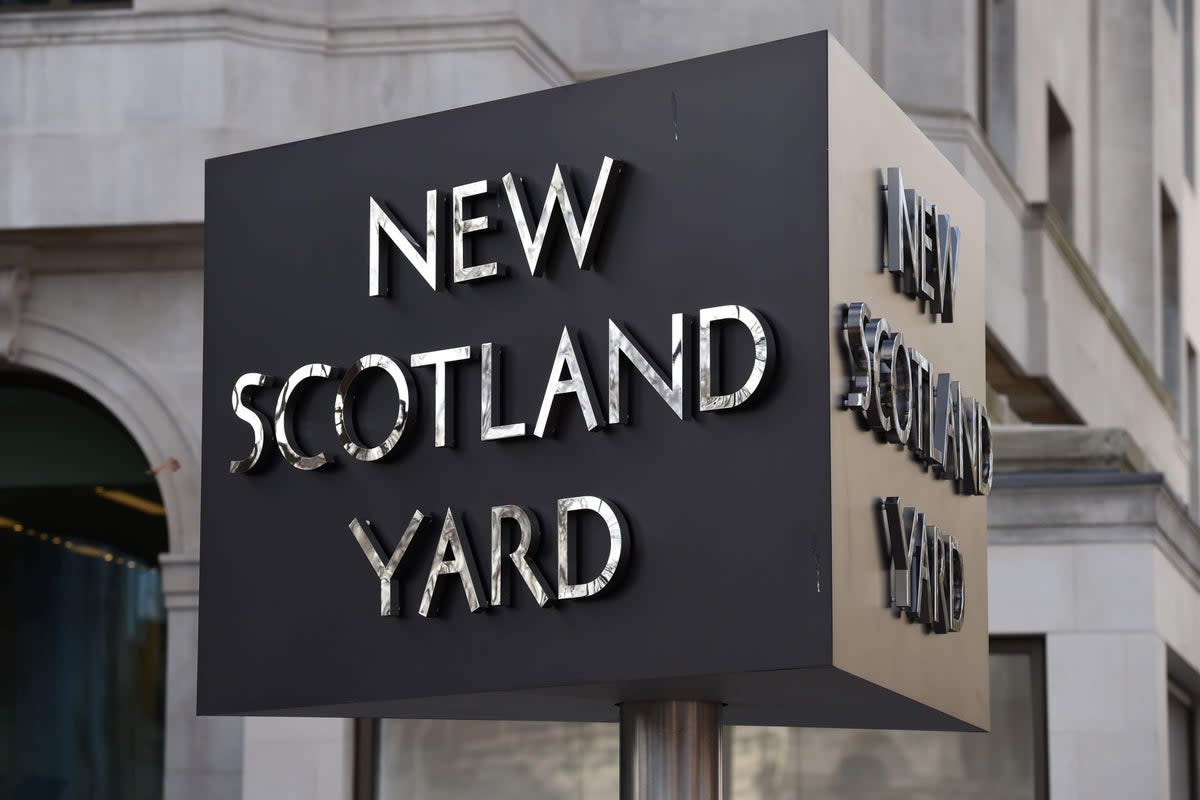 Scotland Yard said the investigation was ‘extremely complex’ (PA Archive)