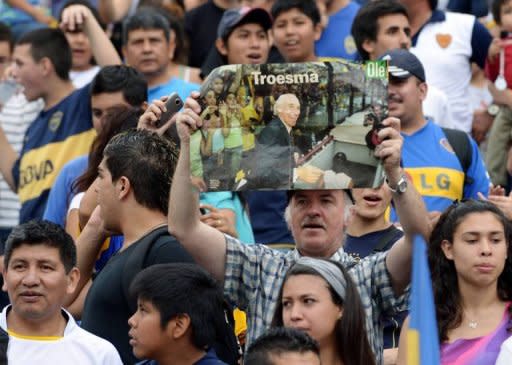 Pero ahora, en Córdoba, la historia promete ser distinta, porque el entrenador de Boca, Carlos Bianchi, ya les dio minutos a todos los jugadores, y ya empieza a tener certeza del equipo que pretende conformar para luchar con pretensiones en un semestre en el que disputará el torneo Final, la Copa Libertadores y la Copa Argentina. (AFP | Str)