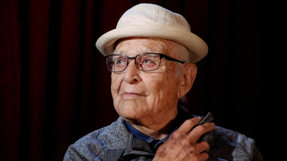 PHOTO: Television producer Norman Lear poses for a portrait in New York, Oct. 12, 2016.  (Lucas Jackson/Reuters)