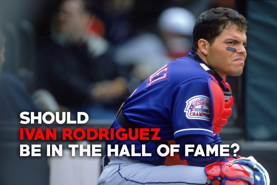 Would Pudge Rodriguez get a vote on your Hall of Fame ballot? (Getty Images)