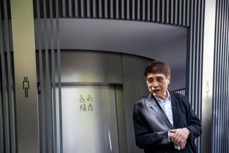 Renowned Japanese architect Tadao Ando has designed a toilet for the project (AFP/Behrouz MEHRI)