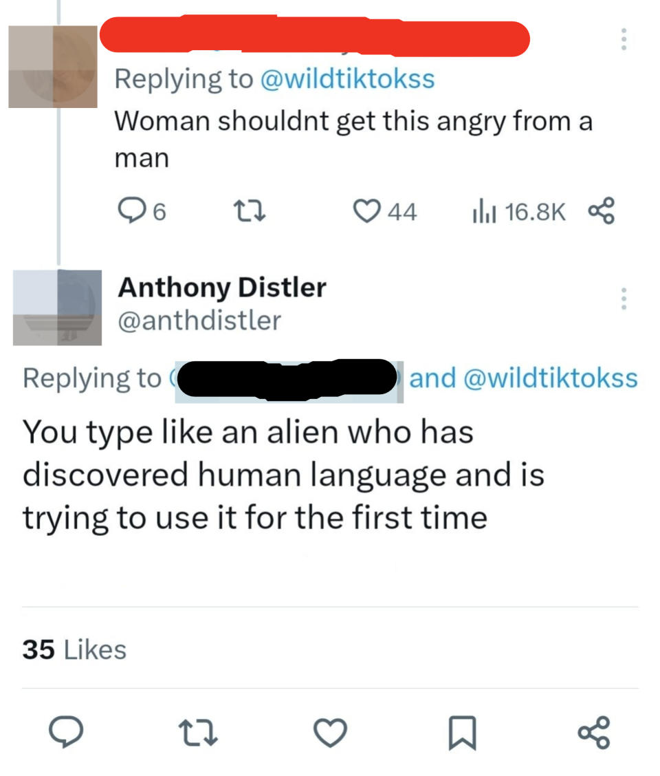 You type like an alien who has discovered human language and is trying to use it for the first time